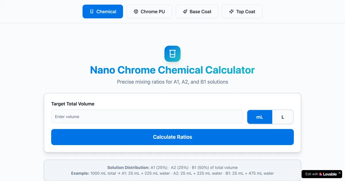 Calculator screenshot