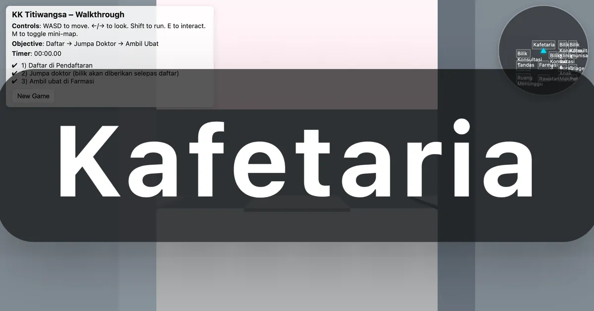 Hardest Hospital Navigation Game screenshot