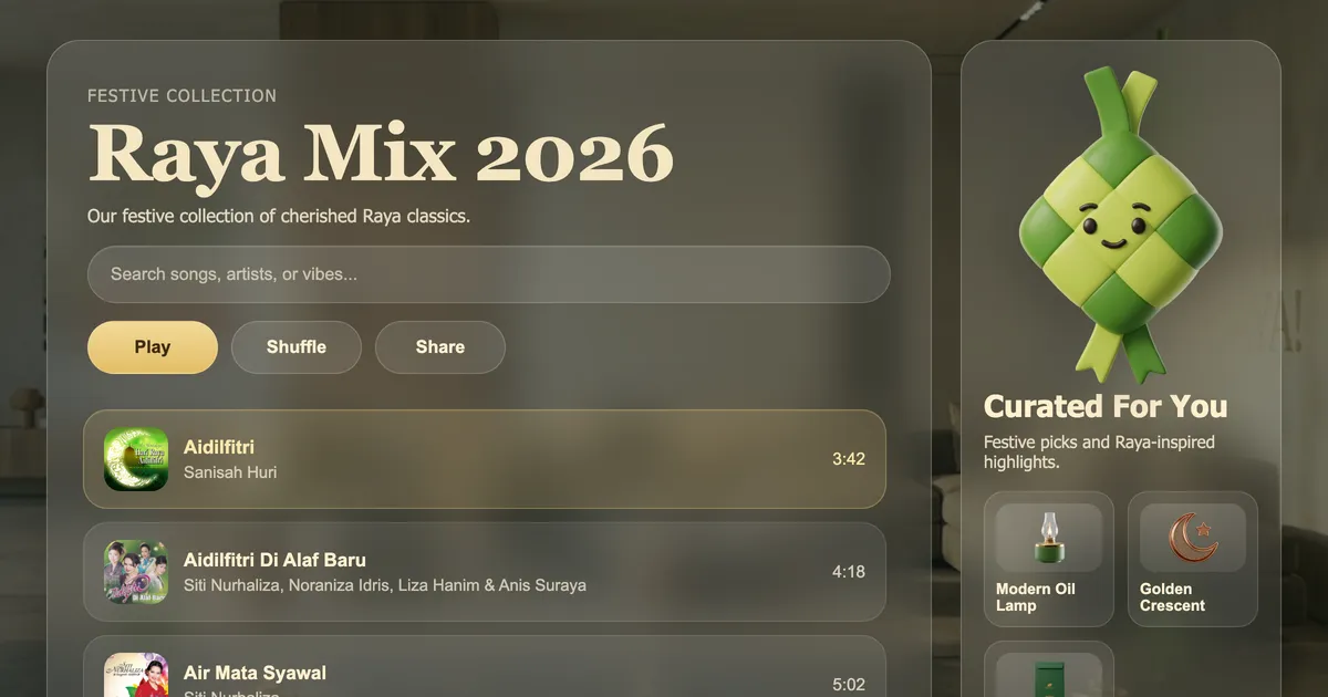 Raya Mix 2026 screenshot