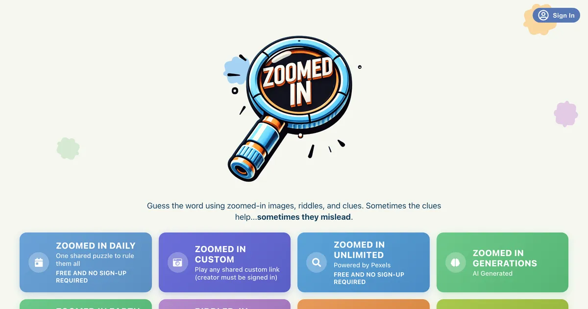 Zoomed In screenshot